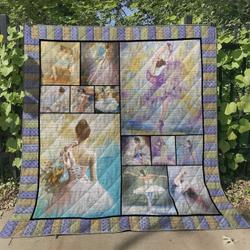 Ballet Nn120602 Quilt Blanket and Home Decor
