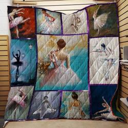 Ballet Quilt Blanket Dhc13124018Vt and Home Decor