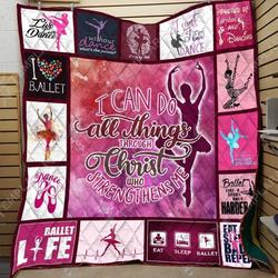 Ballet Quilt Jpr and Home Decor