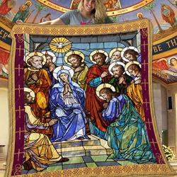 Baptism By The Holy Spirit Quilt Blanket Dhc1401761Vt and Home Decor
