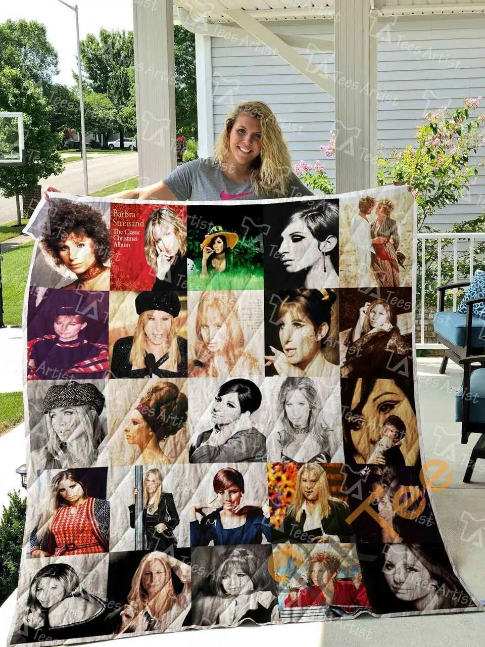 Barbra Streisand Blanket TH11072019 Quilt and Home Decor
