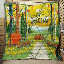 Barcamping Quilt Design By Exrain and Home Decor
