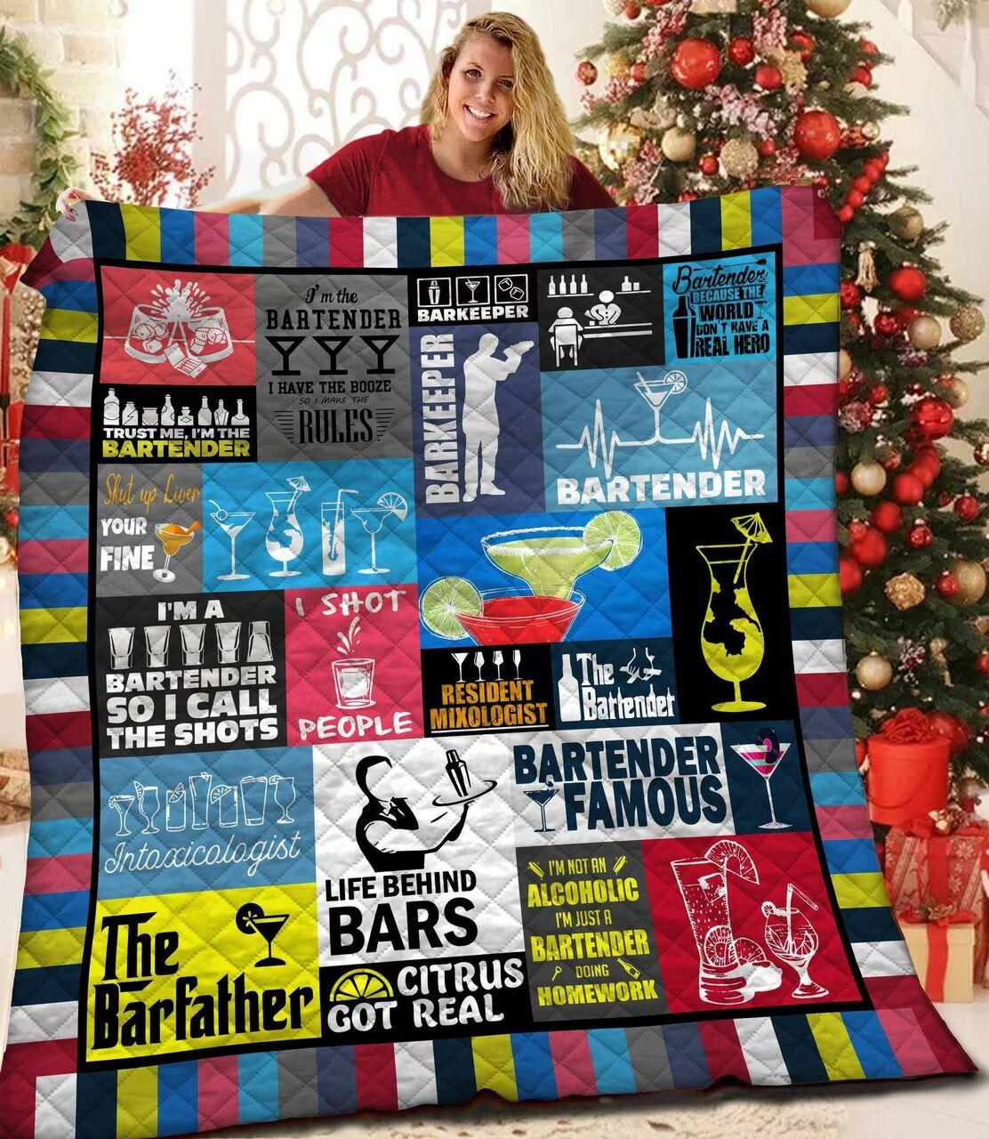 Bartender Jfj Quilt Uq and Home Decor
