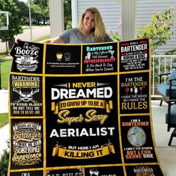 Bartender Printed Quilt Blanket Dhc1501585Vt and Home Decor