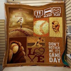 Baseball 1000017 Quilt Blanket  Quilt and Home Decor