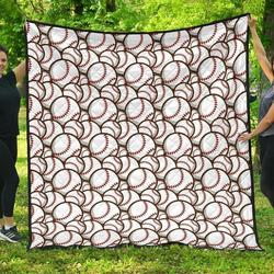 Baseball Cl12100052Mdq Quilt Blanket and Home Decor