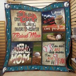 Baseball Cla1610010Q Quilt Blanket and Home Decor
