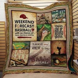 Baseball Cla1610019Q Quilt Blanket and Home Decor
