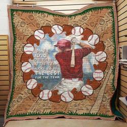 Baseball Cla1610020Q Quilt Blanket and Home Decor