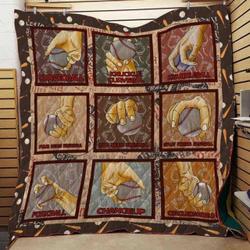 Baseball Cla1610041Q Quilt Blanket and Home Decor