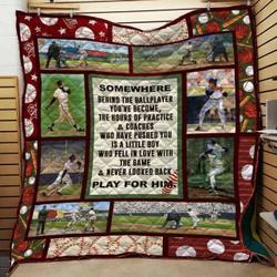 Baseball Cla1610051Q Quilt Blanket and Home Decor