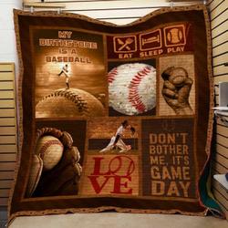 Baseball Cla1610565Q Quilt Blanket and Home Decor