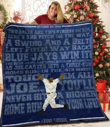 Baseball Jfj Quilt Ao and Home Decor