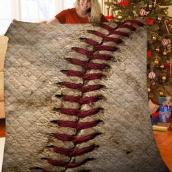 Baseball Jfj Quilt Gr and Home Decor