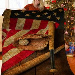 Baseball Jfj Quilt Hj and Home Decor