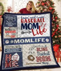 Baseball Jfj Quilt Ho and Home Decor