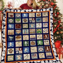 Baseball Jfj Quilt Kh and Home Decor