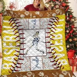 Baseball Jfj Quilt Nr and Home Decor