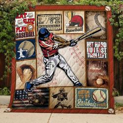 Baseball Jfj Quilt Tg and Home Decor