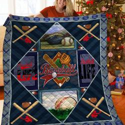 Baseball Jfj Quilt Xo and Home Decor