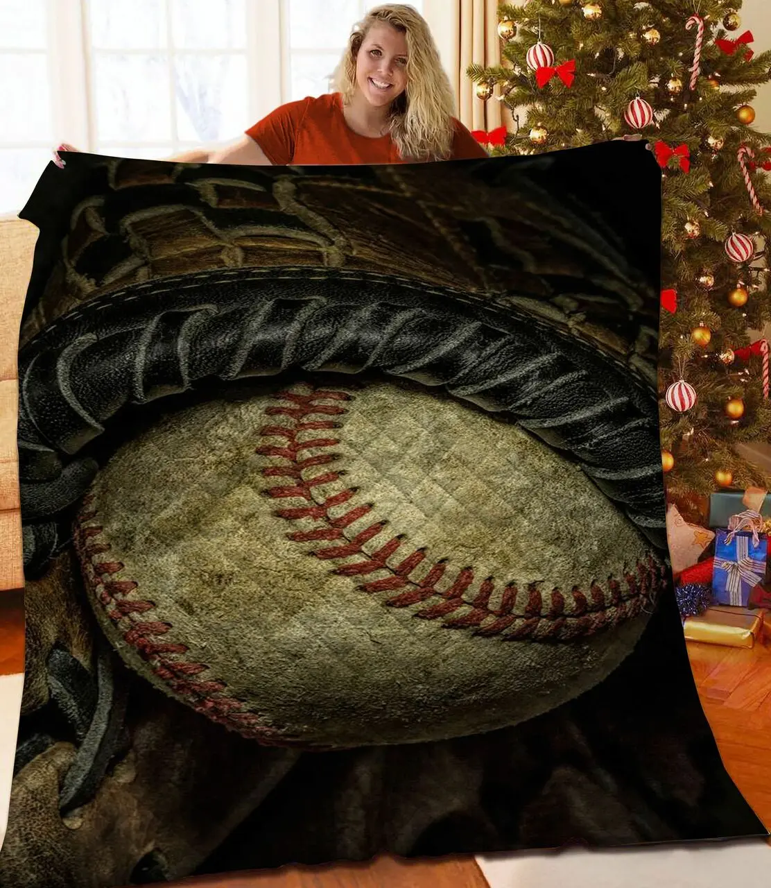Baseball Jfj Quilt Yr and Home Decor