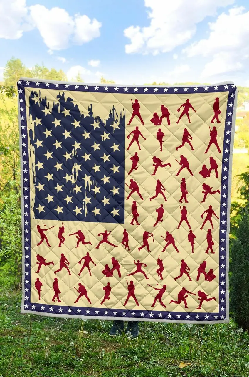 Baseball Quilt Blanket Dhc02012074Td and Home Decor