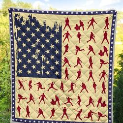 Baseball Quilt Blanket Dhc02012074Td and Home Decor