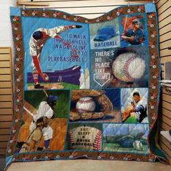 Baseball Quilt Blanket Dhc05021159Td and Home Decor