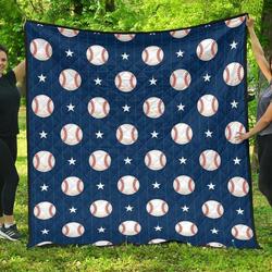 Baseball Star Cl12100056Mdq Quilt Blanket and Home Decor