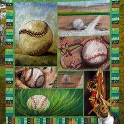 Baseball V8 Blanket TH0207 Quilt and Home Decor