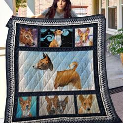 Basenji Jfj Quilt Ry and Home Decor