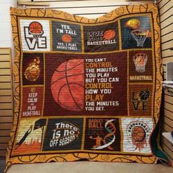 Basketball Cla1610089Q Quilt Blanket and Home Decor
