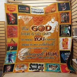 Basketball Cla1610102Q Quilt Blanket and Home Decor