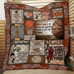 Basketball Cla1610109Q Quilt Blanket and Home Decor