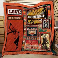 Basketball Cla1610114Q Quilt Blanket and Home Decor