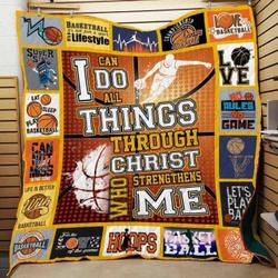 Basketball Cla1610122Q Quilt Blanket and Home Decor