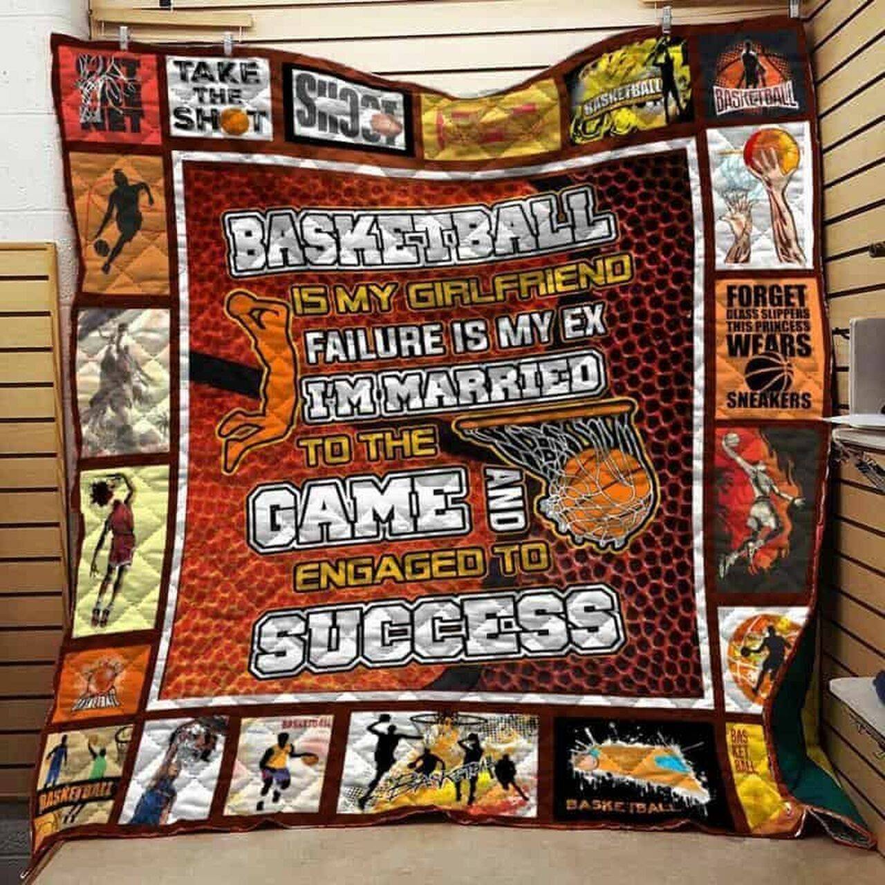 Basketball Cla1610129Q Quilt Blanket and Home Decor