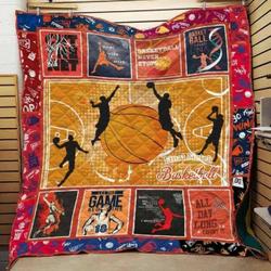 Basketball Cla1610136Q Quilt Blanket and Home Decor