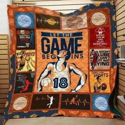 Basketball Cla1610151Q Quilt Blanket and Home Decor