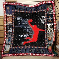 Basketball Clm0910011 Quilt Blanket and Home Decor