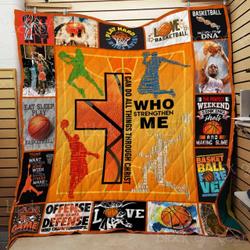 Basketball Forever Cl22100062Mdq Quilt Blanket and Home Decor