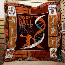 Basketball In My Dna Cld290604 Quilt Blanket and Home Decor