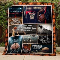 Basketball Lover Quilt Design By Exrain and Home Decor