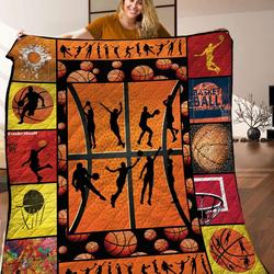 Basketball Quilt Blanket C9B030330TY and Home Decor