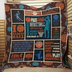 Basketball Quilt Blanket Dhc05021116Td and Home Decor