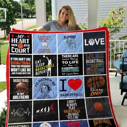 Basketball Quilt Blanket Dhc1501432Vt and Home Decor