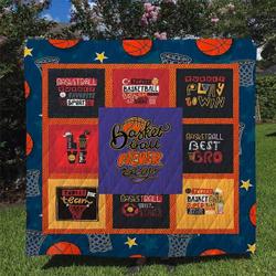 Basketball Quilt Blanket Dhc170120747Td and Home Decor