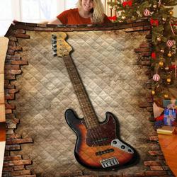 Bass Guitar Jfj Quilt Nz and Home Decor