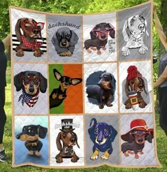 Basset Hound Alarm Morning U Quilt Jo and Home Decor