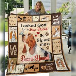 Basset Hound Dog Awesome E Quilt Derqcy and Home Decor